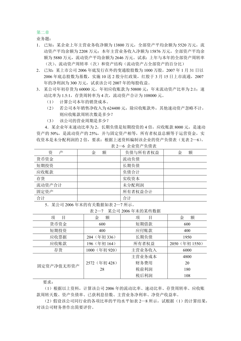 《財(cái)務(wù)管理作業(yè)》word版.doc_第1頁