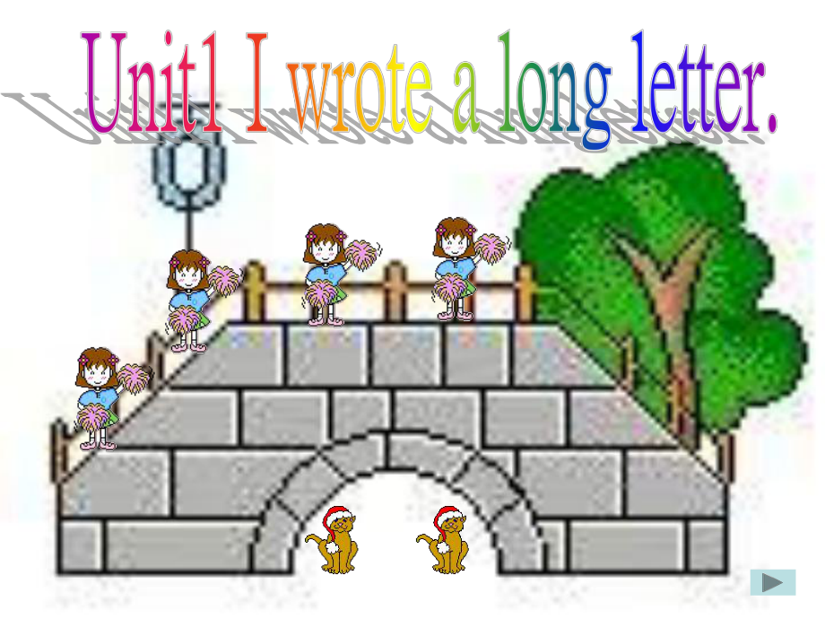 开心学英语六年级上册Unit 1 I wrote a log letterppt课件之一_第1页