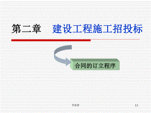 第二章 建設(shè)工程施工招投標(biāo)