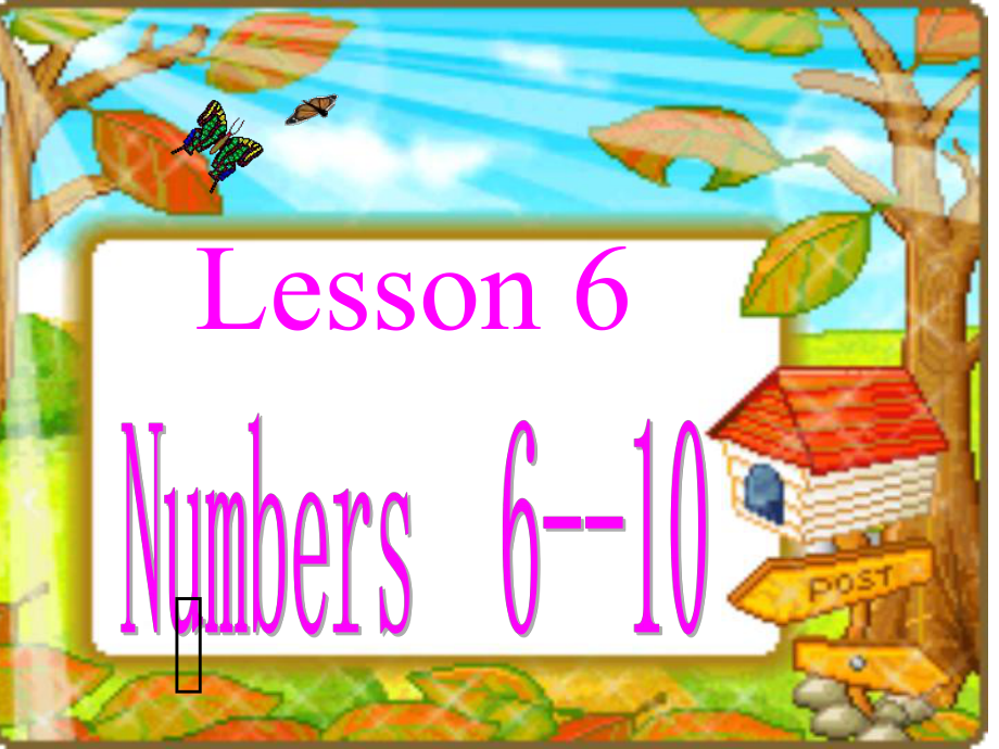 冀教版英語(yǔ)三上Lesson 6 Numbers 610課件2_第1頁(yè)