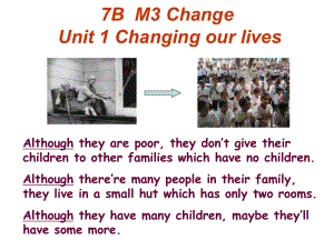 牛津上海版英語七下Module 3Unit 1 Changing our lives課件