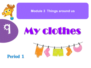 牛津深圳版英語(yǔ)二下Unit 9 My clothes課件1