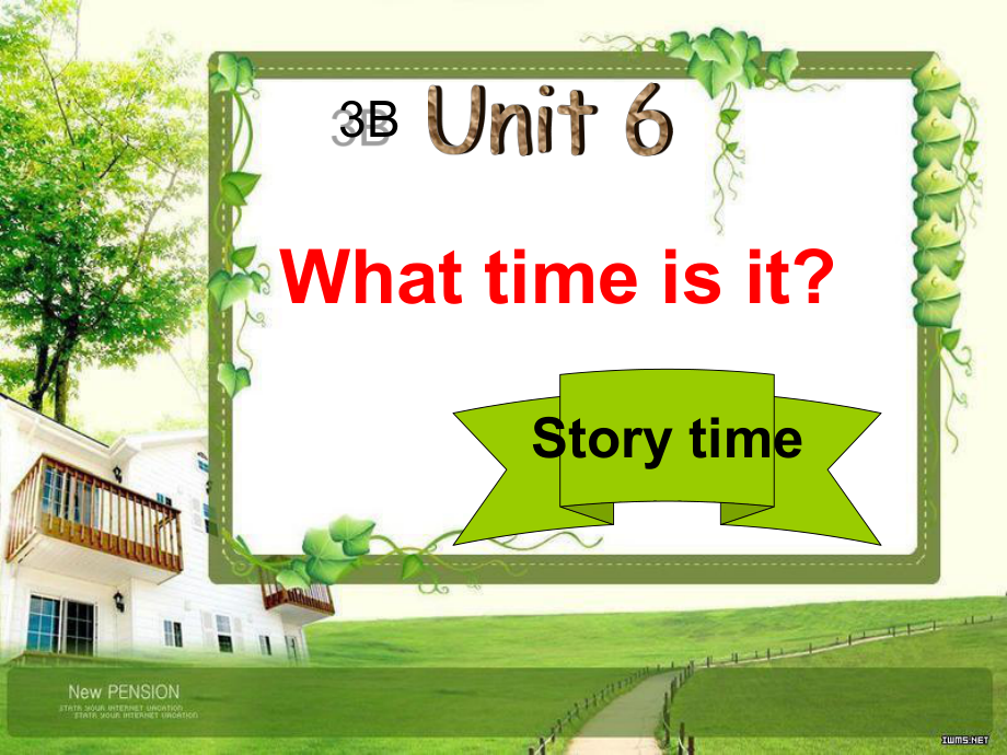 牛津蘇教三下Unit 6 What time is it課件3_第1頁(yè)