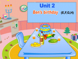 牛津蘇教六上Unit 2 Ben’s birthday課件