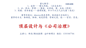 上海交大公司治理与顶层设计