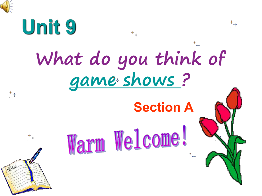 鲁教版英语七上Unit 9 What do you think of game shows(Section A)课件_第1页