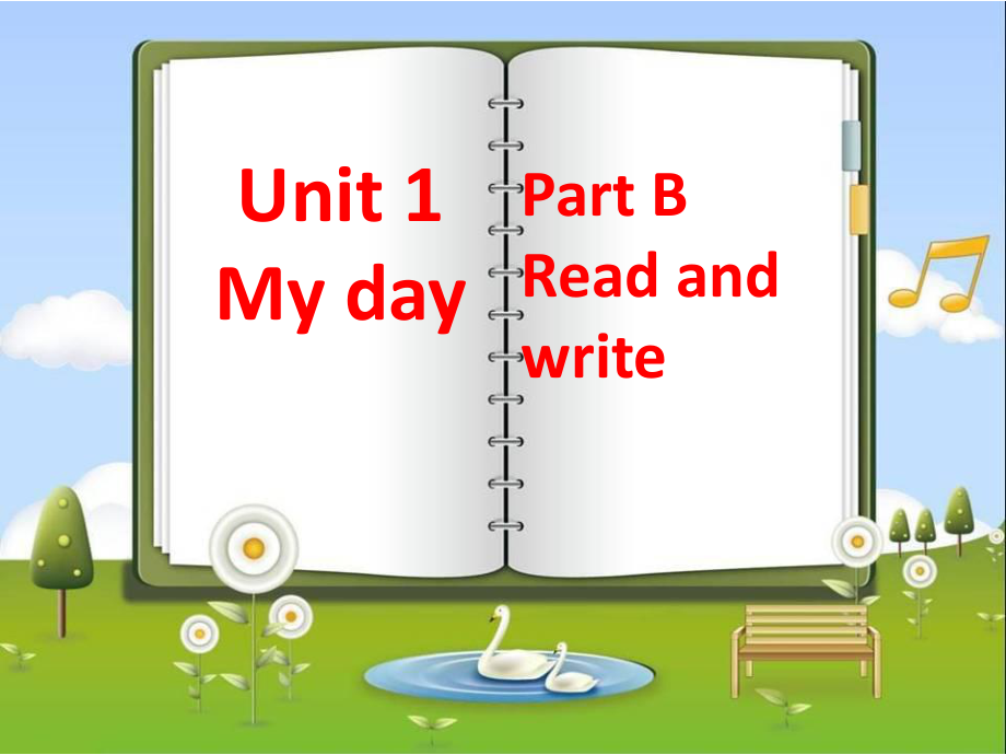 人教PEP版英語(yǔ)五下Unit 1My day課件2_第1頁(yè)