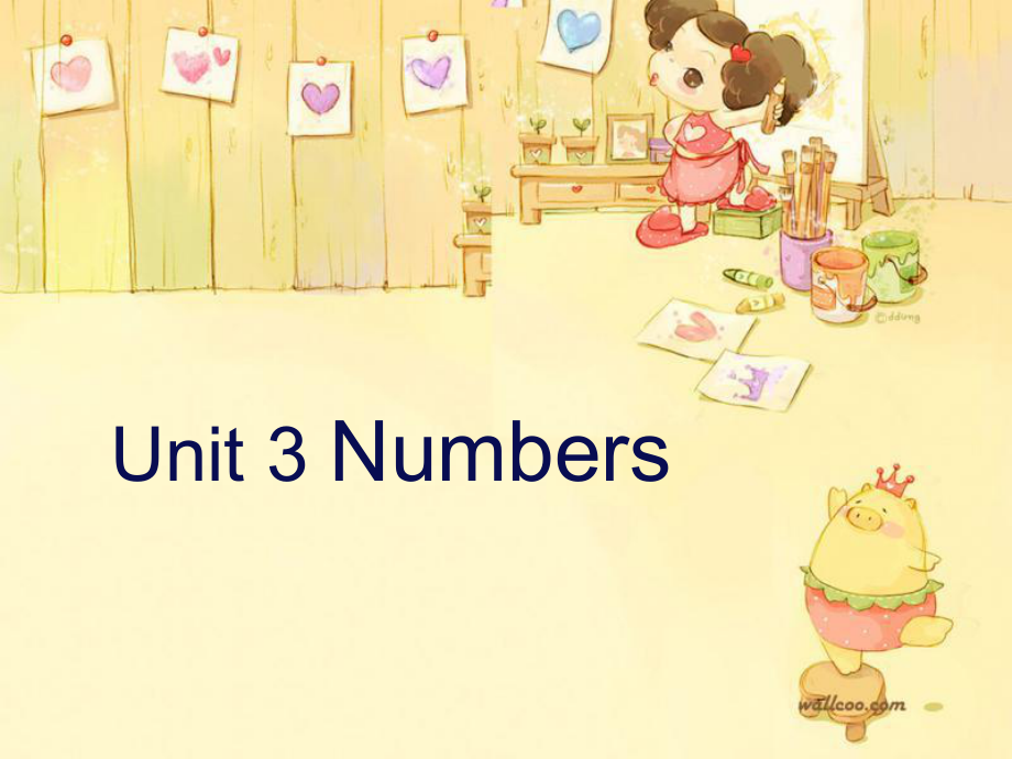 閩教版三上Unit 3 Numbers課件_第1頁(yè)