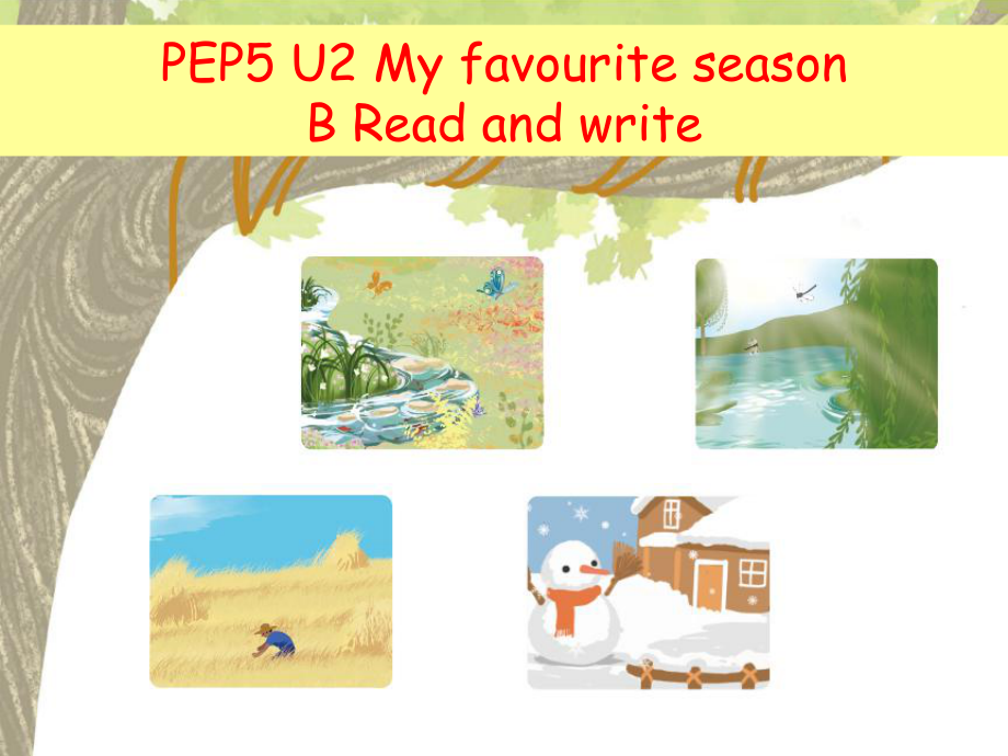pep小学英语五年级下册unit2Readandwrite_第1页