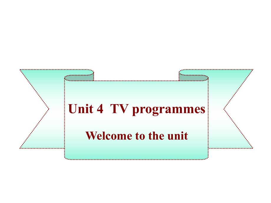 牛津译林版九上Unit 4 TV programmes课件2_第1页