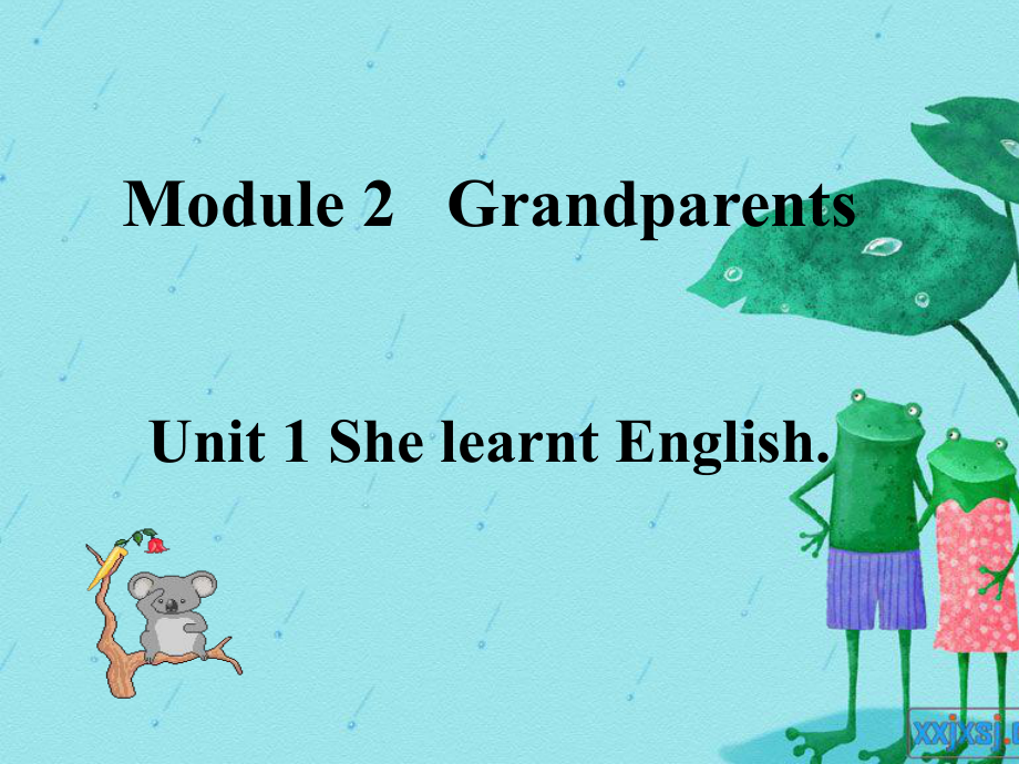 外研版三起五下Module 2 Unit 1She learnt English課件2_第1頁(yè)