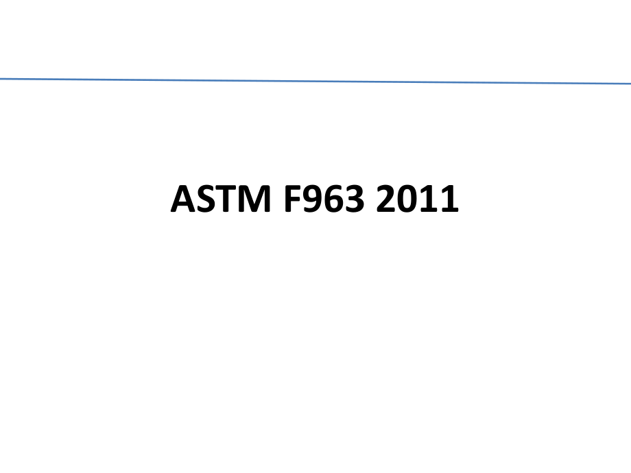 ASTMF963-11最全的原文培训教程_第1页