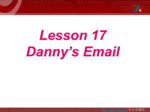 冀教版三起五下Lesson 17Danny’s Email課件1