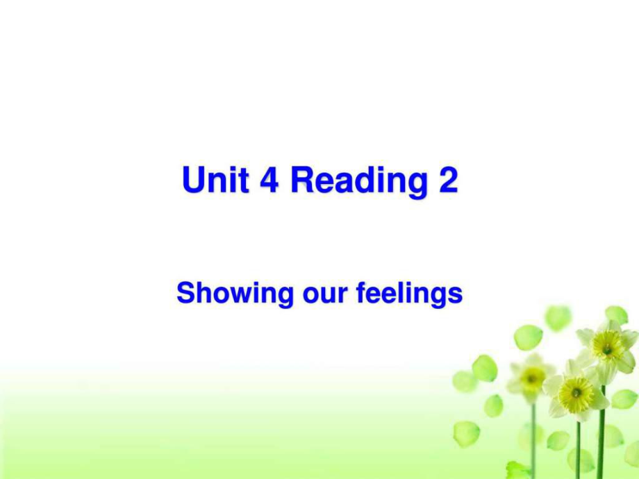 高中英語必修4 Unit4 Body LanguageReading 2課件(人教新課標(biāo)).ppt_第1頁