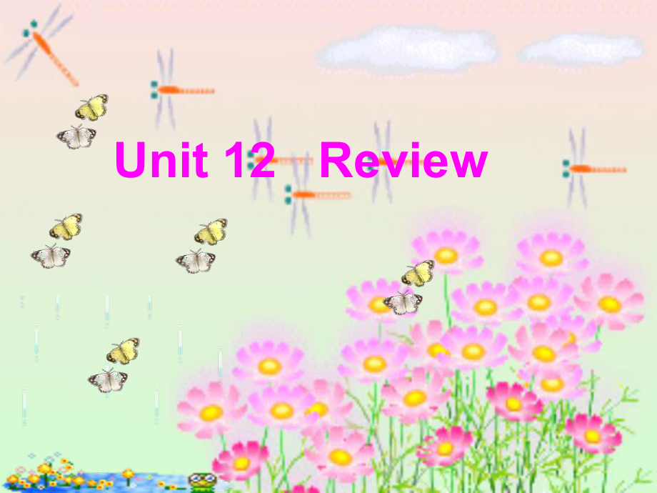 北师大版三起六下Unit 12Review 3课件3_第1页