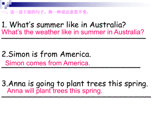 廣州版英語五年級(jí)下冊Module 1 Unit 2It’s the middle of winter課件2