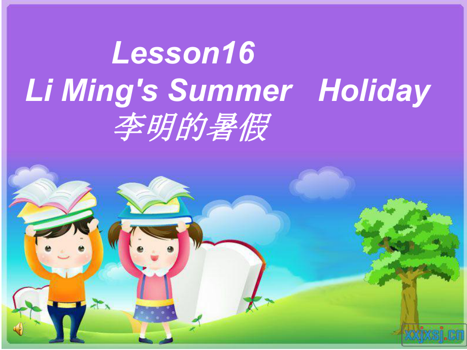 冀教版三起六下Lesson 16Li Ming’s summer holiday課件3_第1頁