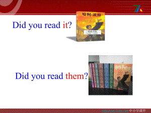 外研版一起五下Module 4 Unit 1Did you read them課件2