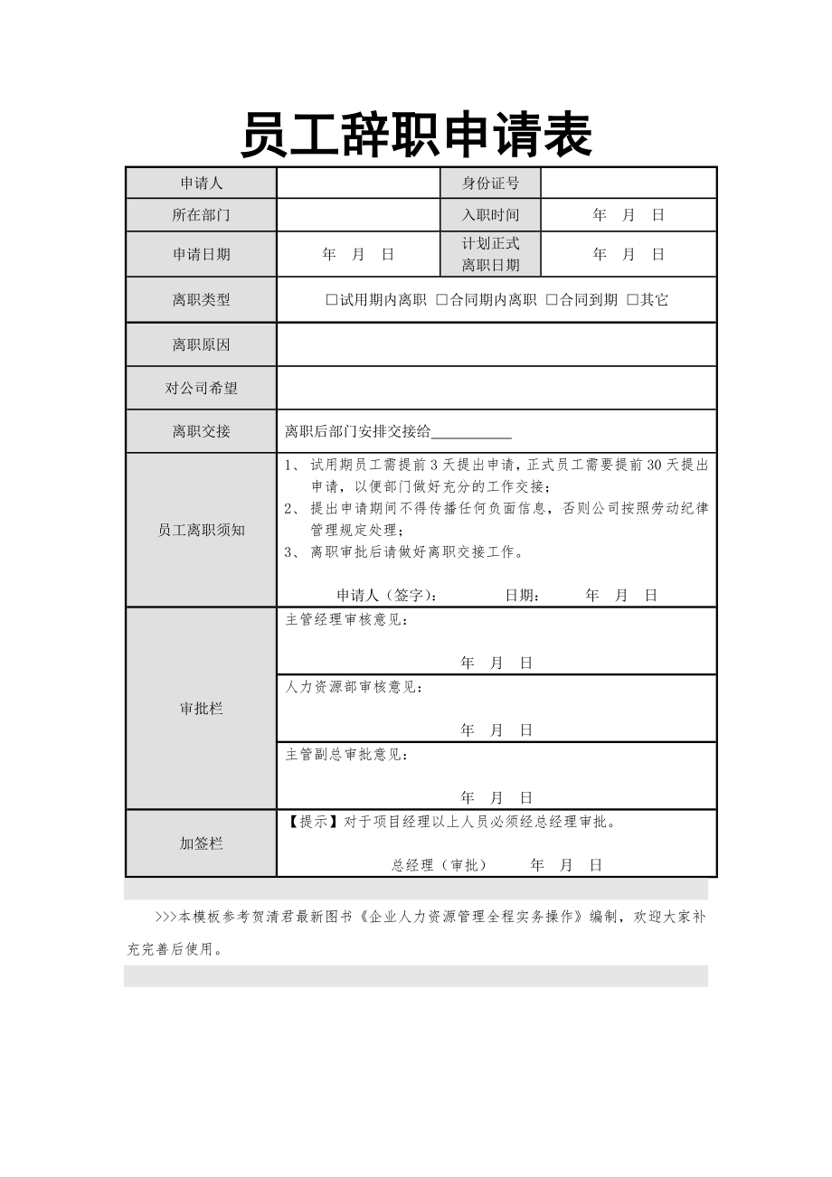 員工辭職申請(qǐng)表()-員工辭職申請(qǐng)表百度云;_第1頁(yè)