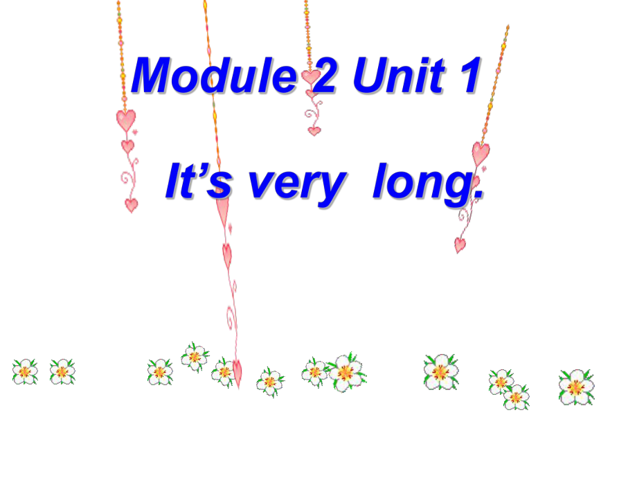 外研版一起三下Module 2 Unit 1It’s very long課件3_第1頁(yè)