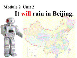 外研版一起六下Module 2 Unit 2It will rain in Beijing課件2