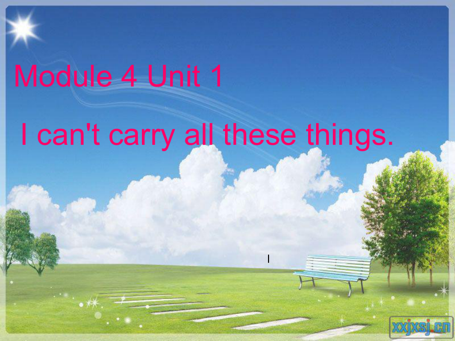 外研版一起六下Module 4 Unit 1I can’t carry all these things課件3_第1頁