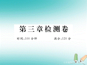 （河南專）九年級數(shù)學(xué)上冊 第三章 概率的進一步認識檢測卷習(xí)題講評課件 （新）北師大