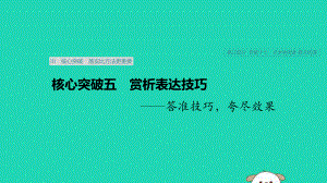 （浙江專用）2020版高考語文專題十七文學(xué)類閱讀散文閱讀Ⅲ核心突破五賞析表達(dá)技巧課件.pptx