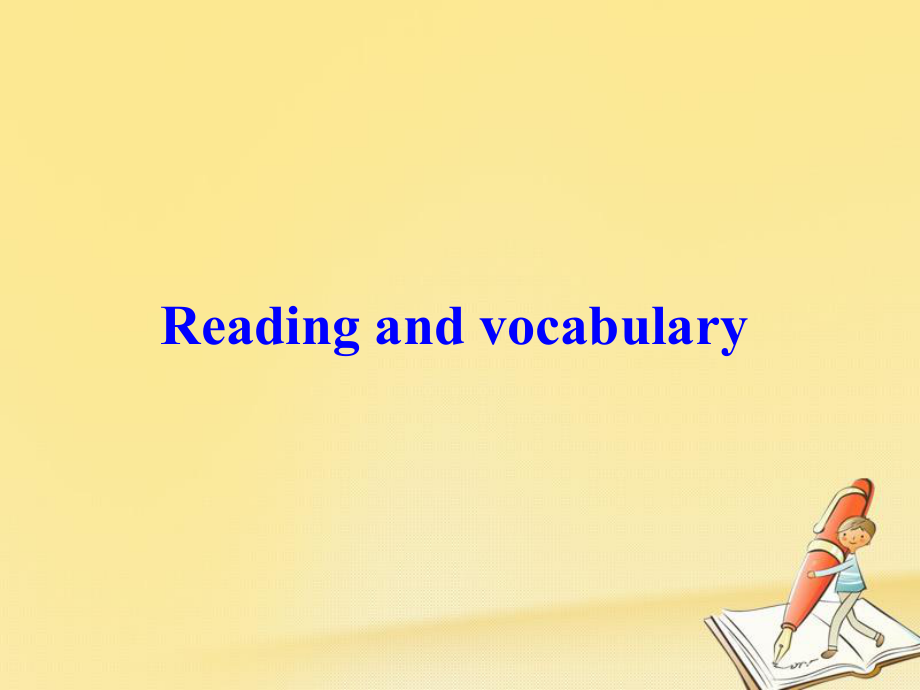 高中英語 Module 6 The Internet and Telecommuniation Reading and vocabulary課件1 外研必修1_第1頁