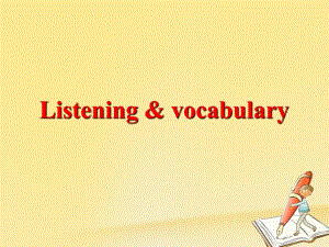 高中英語(yǔ) Module 4 A Social SurveyMy Neighbourhood Listening and Vocabulary課件2 外研必修1