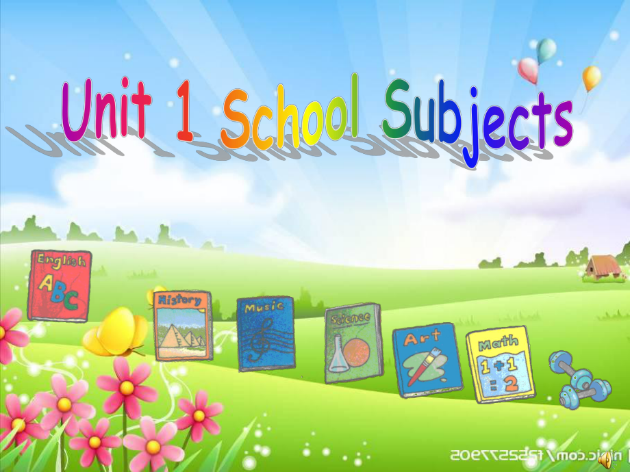 廣東版開心學(xué)英語四上Unit 1School Subjects課件2_第1頁