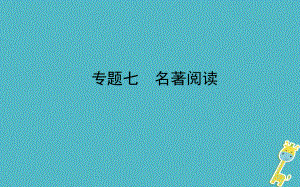 山東省德州市2018年中考語文 專題復(fù)習(xí)七 名著閱讀課件