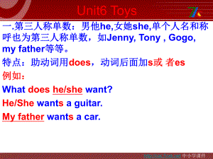 廣東版開心學(xué)英語四上Unit 6Toys課件2