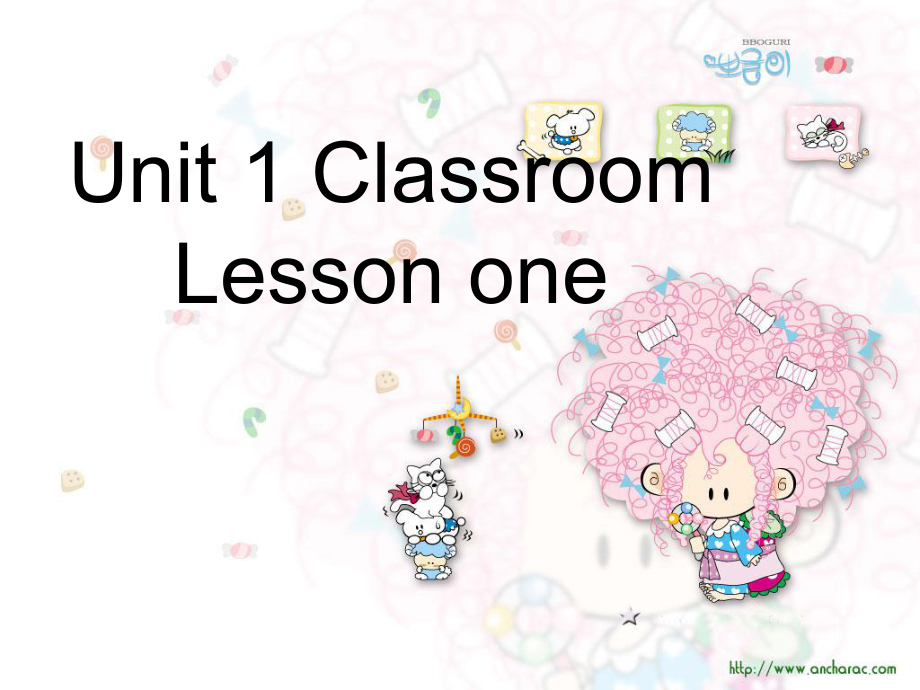 闽教版英语四上Unit 1Our ClassroomPart A课件1_第1页