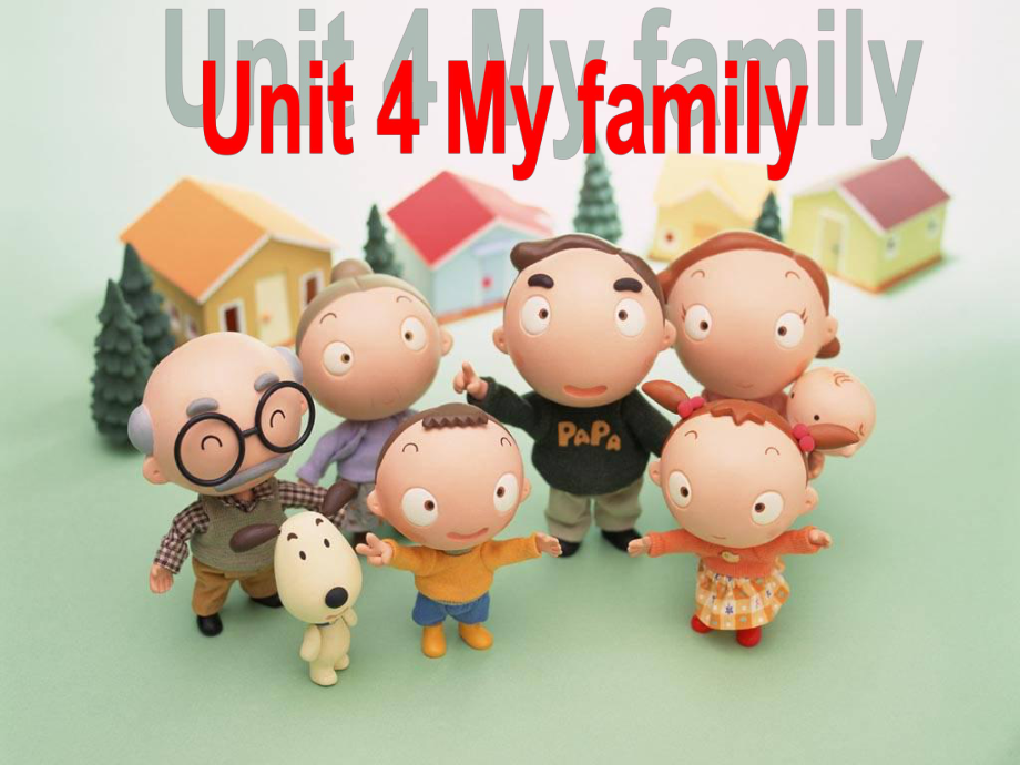 三級英語上冊 Unit 4 My family課件1 蘇教譯林_第1頁