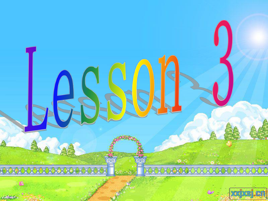 人教精通版英語六上Unit 1I go to school at 8 00Lesson 3課件1_第1頁