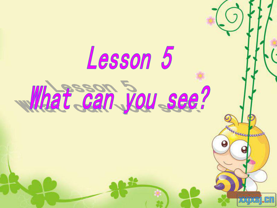 科普版英語四上Lesson 5What can you see課件3_第1頁