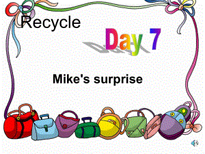 六年级下册英语课件RecycleMikeshappydays人教PEP2