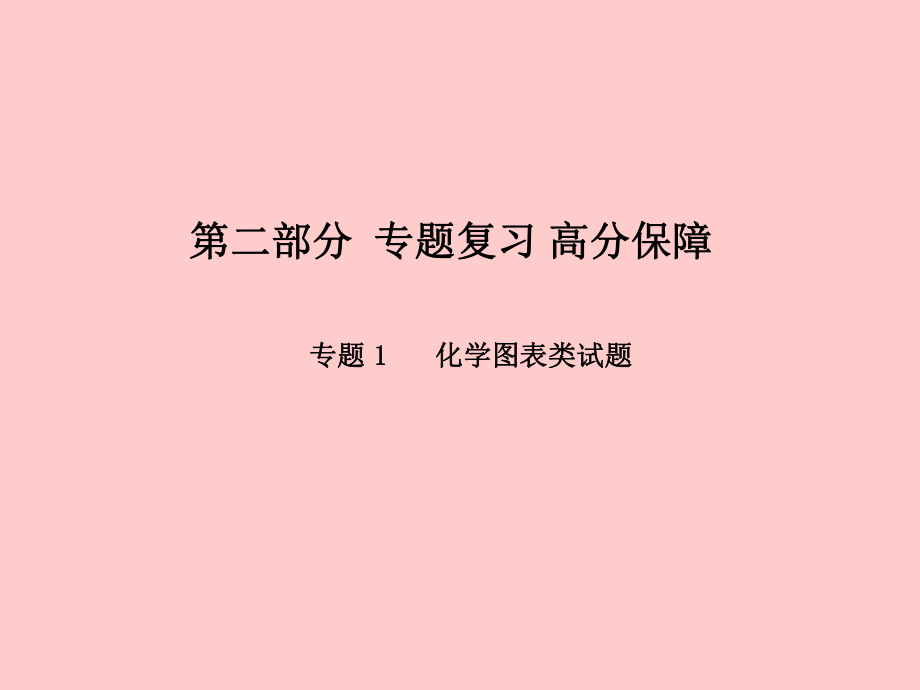 （濰坊專）中考化學(xué)總復(fù)習(xí) 專題1 化學(xué)圖表類試題課件 新人教_第1頁(yè)