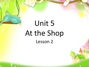 重大版英語(yǔ)五年級(jí)下冊(cè)Unit 5At the shopppt課件3