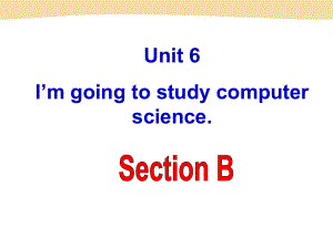 2014版人教版新目标八上Unit6SectionB【课件】-副本
