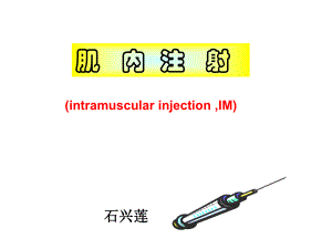 肌肉注射法.ppt