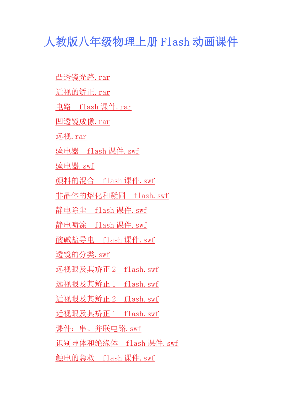 人教版八年級物理上冊Flash動畫課件.doc_第1頁