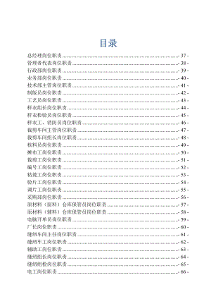 服裝廠全套崗位職責管理制度.doc