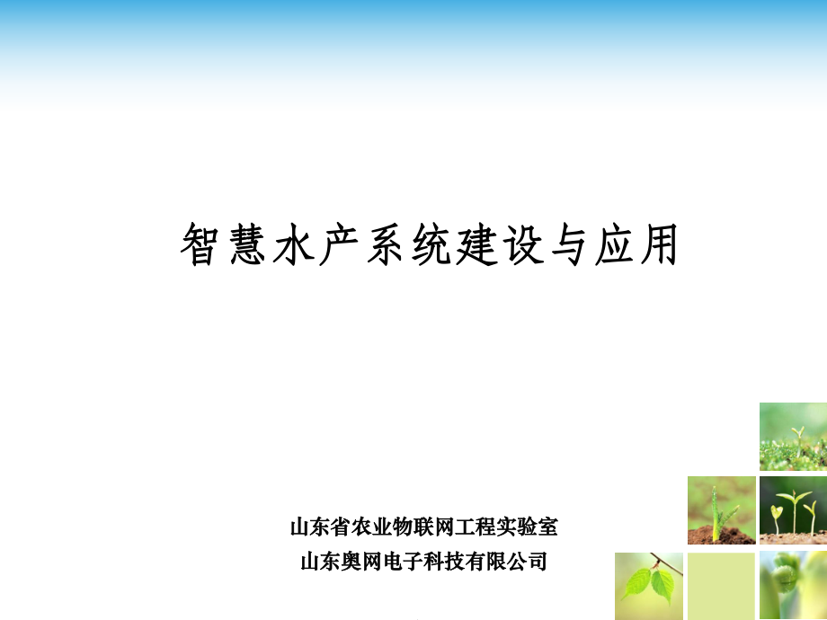 智慧水产业系统建设与应用(1).ppt_第1页