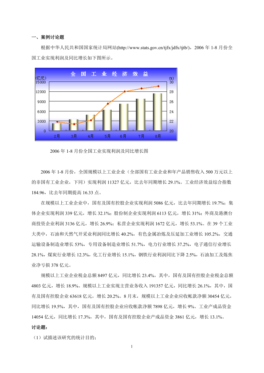 上海交通大學(xué)統(tǒng)計學(xué)原理大作業(yè).doc_第1頁