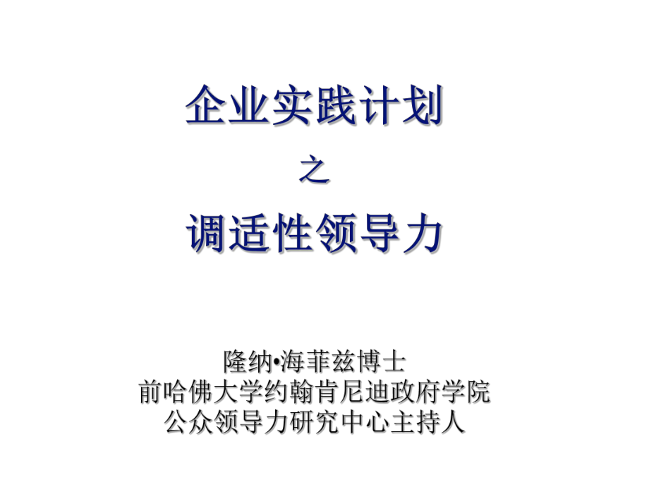 調(diào)適性領(lǐng)導(dǎo)力.ppt_第1頁