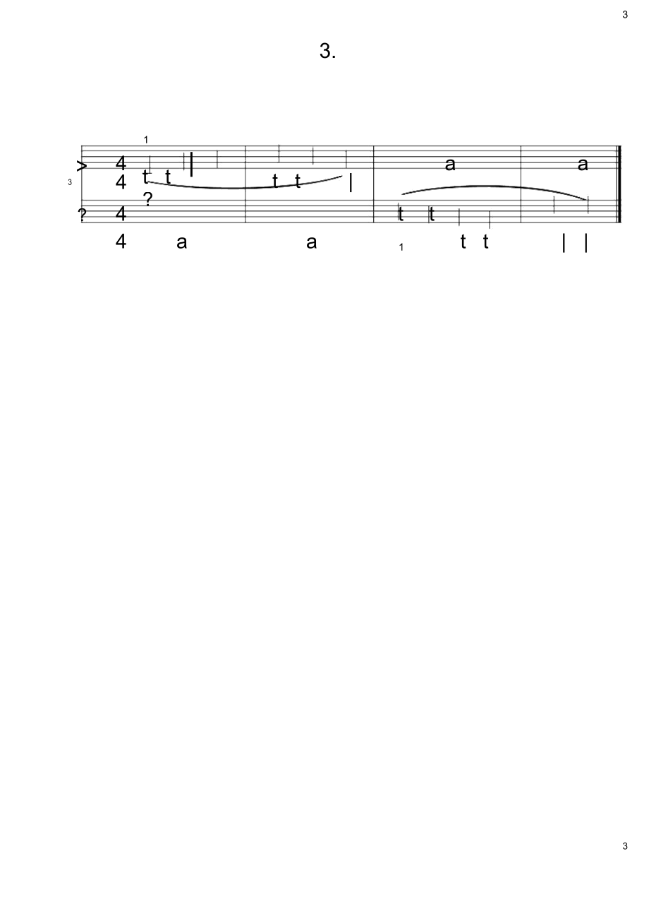 3(巴斯蒂安钢琴教程2)视奏练习原版正谱五线谱钢琴谱_第1页