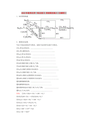 2022年高考化學(xué)一輪總復(fù)習(xí) 排查落實練5（含解析）