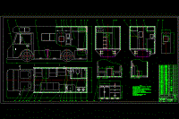 RL5040XLJ旅居車改裝設(shè)計(jì)【房車設(shè)計(jì)】【13張CAD圖紙+PDF圖】